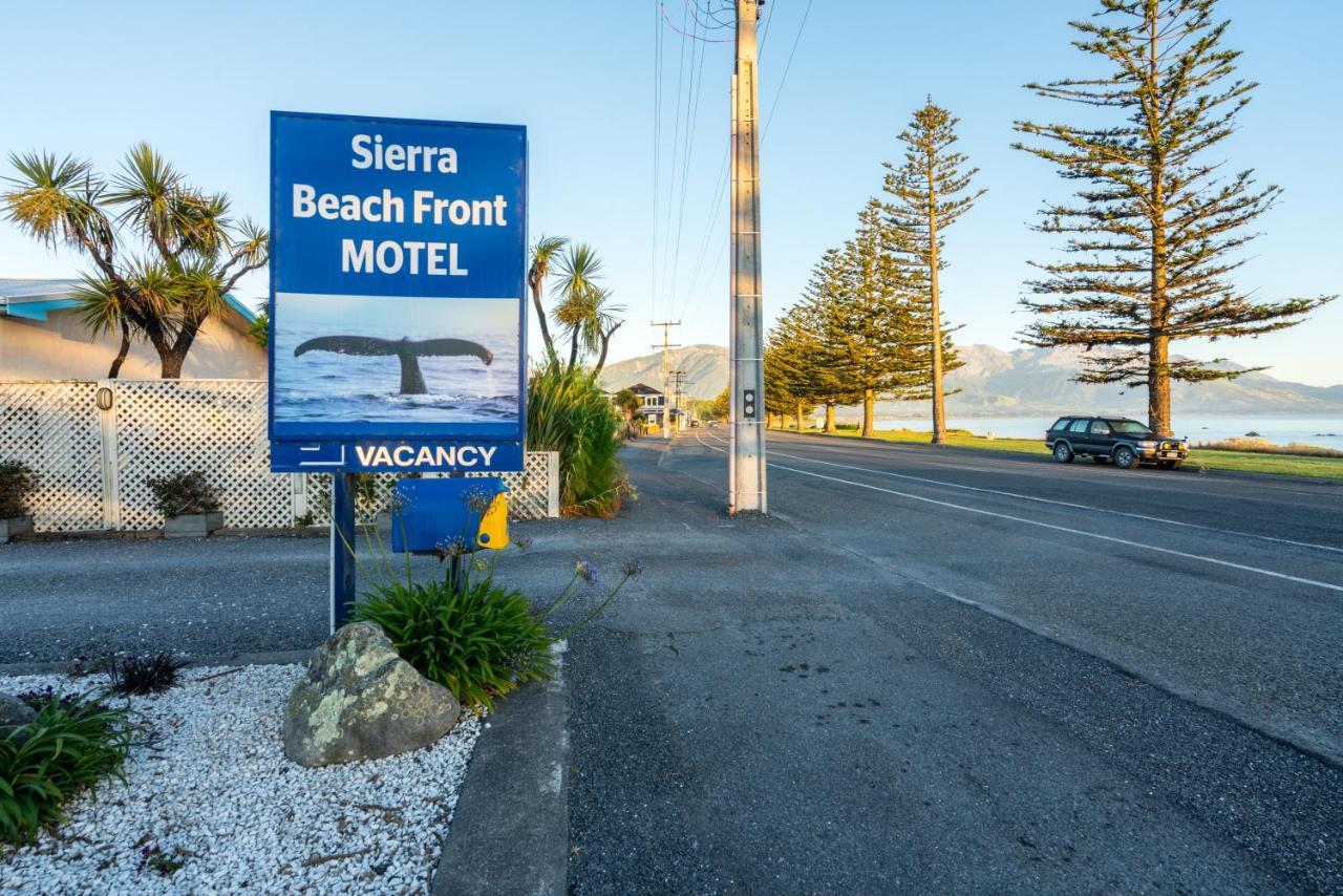 Sierra Beachfront Motel Kaikoura Eksteriør bilde