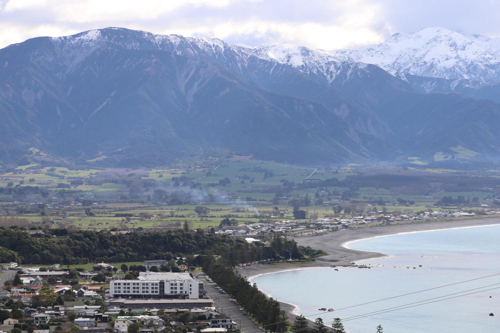 Sierra Beachfront Motel Kaikoura Eksteriør bilde